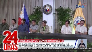 FPRRD hindi makakadalo sa pagdinig ng House Quad Comm bukas kaugnay sa giyera kontra  24 Oras [upl. by Ahsietal305]