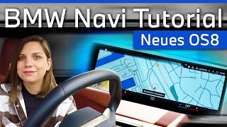 BMW Navi Tutorial  OS8 BMW Maps [upl. by Schaaff]