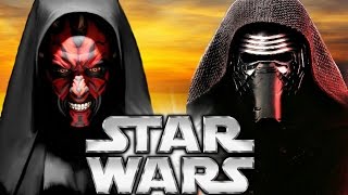 Kylo Ren vs Darth Maul  Versus Series [upl. by Ellimahs]