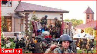 Russian troops loot shops homes in Kursk Oblast some of them caught on camera [upl. by Doownyl732]