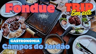 Gastronomia Campos do Jordão  Fondue  CJ Cap10 viagem trip camposdojordao [upl. by Latham]