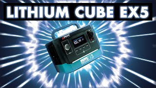 Lithium Cube EX5  Portable Power Station  Overview amp Features [upl. by Cattima]