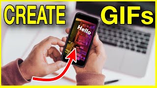 Giphy App  Make Your Own GIF On iPhone [upl. by Yendyc170]