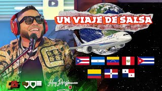 UN VIAJE ✈️ DE SALSA POR EL MUNDO 🌎 EN VIVO CON DJ JOE CATADOR 🇵🇷🇳🇮🇻🇪🇵🇪🇨🇺🇨🇴🇵🇦🇩🇴 [upl. by Williamsen178]