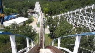 Screaming Eagle Front Seat onride HD POV Six Flags St Louis [upl. by Nitsrik]