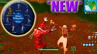 Fortnite Mimic Peoples Emotes Showcasing How Mimicking emotes work v840 update [upl. by Litnahc]