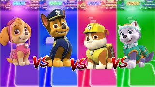 Team Ryder😍  Ryder 🆚 Ryder 🆚 Ryder 🆚 Ryder  PAW Patrol 🎶 Tiles Hop EDM Rush [upl. by Jauch222]