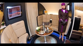 Etihad A380 Cabin Tour  Threeclass Airbus A380  Etihad Airline [upl. by Miran]