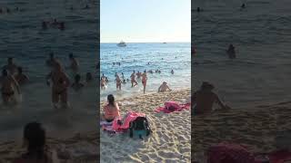 🇹🇷 KLEOPATRA BEACH walk  Alanya Antalya 2024  crowded beach 4k 🌴🔥😍🏖🌞 shorts [upl. by Gualterio367]