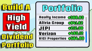 How to Build a SAFE High Yield Dividend Portfolio [upl. by Krucik]