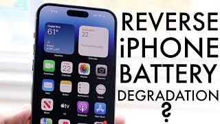 Can You Reverse iPhone Battery Degradation [upl. by Vevine]