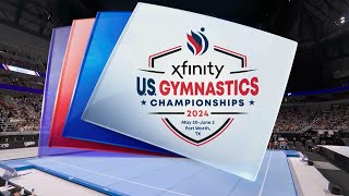 2024 Xfinity US Championships  Senior Women Day 2  NBC Broadcast [upl. by Nagol]