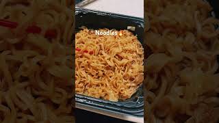 Eating teriyaki noodles🔥 sub [upl. by Heffron]