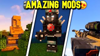 7 Amazing MODS For Minecraft PE 119  Best Minecraft Mods [upl. by Edin]