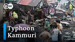 Philippines hit by devastating Typhoon Kammuri  DW News [upl. by Amerigo477]