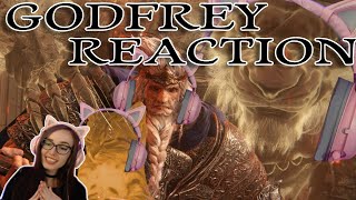 Streamer Reacts to GODFREY FIRST ELDEN LORD  Elden Ring [upl. by Wilinski165]