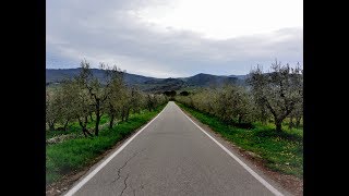 Chianti Wine Route Tuscany  “Chiantigiana” or SS 222  in the Rain [upl. by Gaddi]