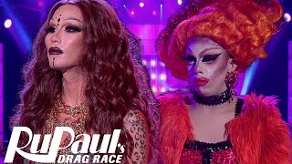 Kimora Blac amp Ajas quotHolding Out for a Heroquot Lip Sync  Rupauls Drag Race [upl. by Tasia]