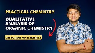 Qualitative analysis of organic compounds  Detection of elements  Lessaigne test [upl. by Eugaet801]