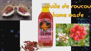 Huile de roucou home made [upl. by Norvol]