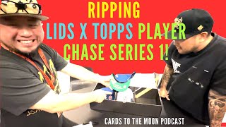 Ripping TWO Lids x Topps Player Chase Series 1 Mystery Boxes Fanatics Fest NYC Exclusive [upl. by Nisior]