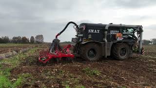 INTERRAMENTO LIQUAME  CLAAS 4200 HYDRO TRIKE GRUPPO NODARI 2024 🚜🔝🇮🇹 [upl. by Ailgna]