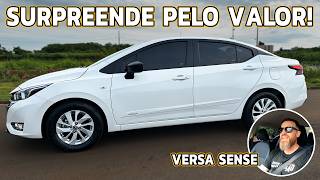 VERSA SENSE 2024  Melhor Custo Benefício Para o Trabalho [upl. by Socha]