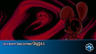 Iscream becomes Giygas chiknnuggit meme earthbound mother2 giygas [upl. by Quiteris624]