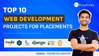 Top 10 Web Development Projects For Final Year Placements in 10 Minutes  Target To Crack Placement [upl. by Renaud]