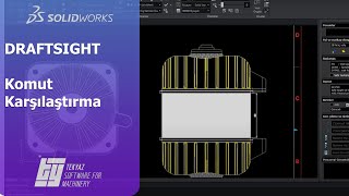 Draftsight Komut Karşılaştırma [upl. by Bernarr]