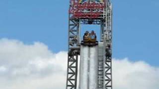 Americas Tallest Water Ride  Giraffica at Holiday World [upl. by Ayala]