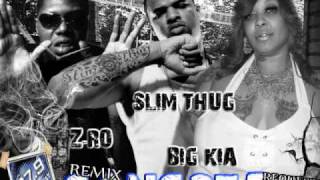 Slim Thug Gangsta Ft ZRo Remix Big Kia [upl. by Uball]