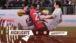 Serie A Tim 20232024  28ª giornata  Cagliari  Salernitana 4  2  Highlights [upl. by Ailgna131]