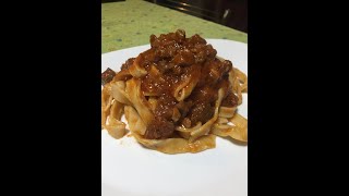 Ragù di cinghiale  come togliere il sapore forte della carne di cinghiale [upl. by Klockau]