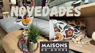 NOVEDADES MAISONS DU MONDE [upl. by Naihtsirc587]