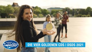 Die vier GOLDENEN CDs  Alia Ilaria Olga und Karl  DSDS 2021 [upl. by Burleigh]