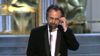 Jan AP Kaczmarek winning Oscar for Finding Neverland [upl. by Fabyola]