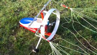 TOP FOX RC NEW Electric Powered Paraglider PARAMOTOR 1 [upl. by Sammer613]