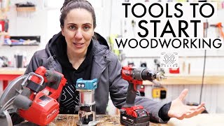 What Tools Do You Need to START Woodworking Beginner Woodworking Tool List [upl. by Chapnick934]