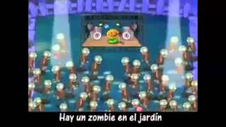 plantas contra zombies creditos españolHay un zombie en el jardin [upl. by Aremmat365]