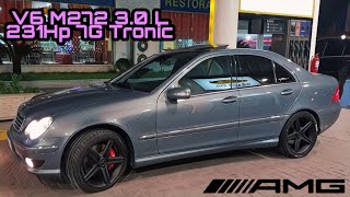 W203 C280 M272 Engine 30L V6 231 Hp 7G Tronic AMG Packet [upl. by Arayk]