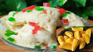 Jack fruit ice cream  Home made Jack fruit ice cream  village recipes by sangi [upl. by Aubarta]