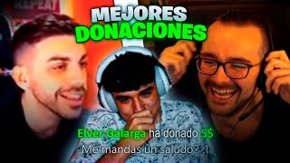 REACCIONANDO a DONACIONES RANDOM de DJMARIIO KNEKRO y más STREAMERS 🤣 [upl. by Doerrer]