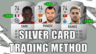 FIFA 22 SILVER CARD TRADING METHOD  HOW TO MAKE 100K COINS [upl. by Lawan]