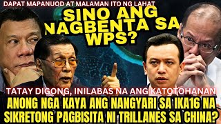 KADUDADUDA Ano ang SINABI ni Trillanes sa Chinese Gov 2 Araw Bago MAWALA sa Atin ang SCARBOROUGH [upl. by Fancie]