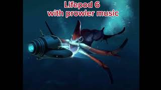 Lifepod 6 PDA with Prowler Theme Song  Subnautica [upl. by Meraree]