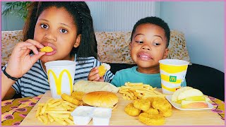 MCDONALDS MUKBANG┃à base de skibidi toilet [upl. by Nalyorf]