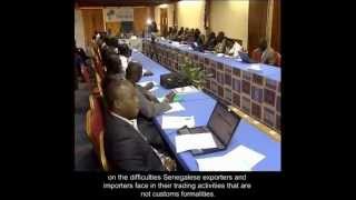 Video of the news outtake by RTS 1 on Stakeholder meeting on NonTariff Measures in Senegal [upl. by Edbert]