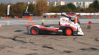 Puchar STW 2012 Bemowo Hubert Raptowny Stunt i drift Tir [upl. by Amathiste977]