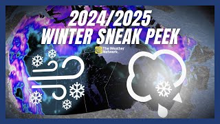 A Sneak Peek at the Winter Forecast for 20242025  winterforecast [upl. by Cheria]